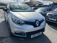 USED 2017 17 RENAULT CAPTUR 0.9 Petrol (TCE), Dynamique S, SUV, 5 Door, Manual, Euro 6, �&pound;35 Yearly Road Tax (Low Emissions). FULL 12 MONTH MOT WITH EVERY CAR