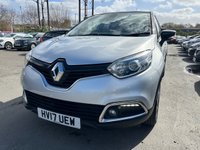 USED 2017 17 RENAULT CAPTUR 0.9 Petrol (TCE), Dynamique S, SUV, 5 Door, Manual, Euro 6, �&pound;35 Yearly Road Tax (Low Emissions). FULL 12 MONTH MOT WITH EVERY CAR