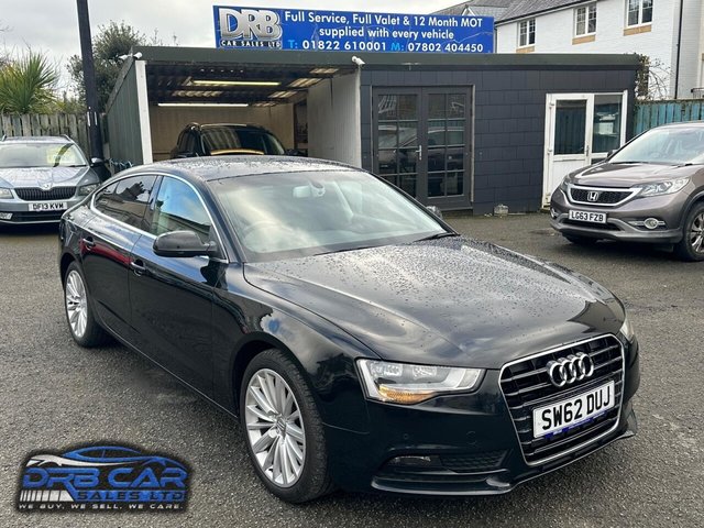 2012 62 Audi A5 2.0 TDIe SE Technik Sportback 5dr Diesel Manual Euro 5 (s/s) (136 ps)