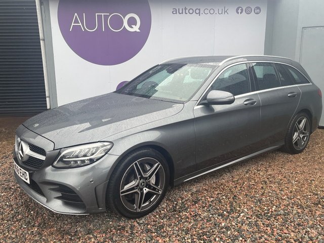 2019 MERCEDES C CLASS 1.5 C200 MHEV EQ BOOST AMG LINE ESTATE 5DR PETROL G TRONIC... photo