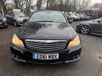 USED 2011 61 MERCEDES-BENZ C-CLASS 1.8 C180 BlueEfficiency SE Edition 125 Saloon 4dr Petrol G-Tronic+ Euro 5 (s/s) (156 ps) 