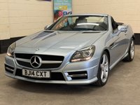 USED 2014 14 MERCEDES-BENZ SLK 2.1 SLK250 CDi AMG Sport Convertible 2 Door Diesel G-Tronic+ Euro 5 (s/s) (204 ps) HTD STS AIR SCARF PANO SAT NAV