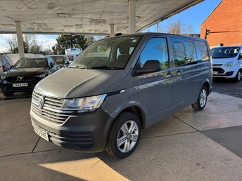 2023 VOLKSWAGEN TRANSPORTER 2.0 TDI T30 Startline Business Kombi Double Cab 5dr Diesel Manual FWD SWB Euro 6 (s/s) (110 ps) 6 Seater Crew Van Kombi AIR CON &pound;22995.00