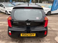 USED 2013 62 KIA PICANTO 1.25 2 Hatchback 5dr Petrol Auto Euro 5 (84 bhp) 