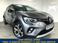 USED 2022 72 RENAULT CAPTUR 1.0 TCe techno SUV 5dr Petrol Manual Euro 6 (s/s) (90 ps) CRUISE + CAR PLAY + REVERSING CAMERA