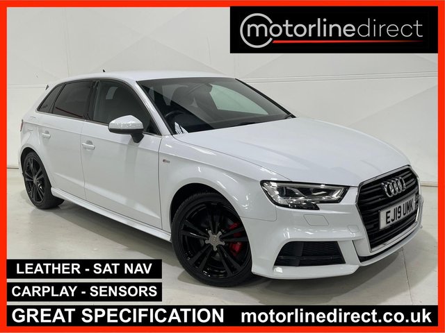 2019 AUDI A3 1.5 TFSI COD 35 S LINE SPORTBACK 5DR PETROL S TRONIC EURO... photo