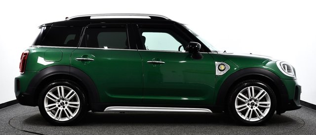 USED 2021 21 MINI COUNTRYMAN 1.5 10kWh Cooper SE Exclusive SUV 5dr Petrol Plug-in Hybrid Auto ALL4 Euro 6 (s/s) (222 ps) &pound;4k Extras | Pan/Comf+/HK/BRG