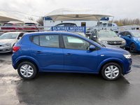 USED 2021 71 DACIA SANDERO 1.0 Petrol (TCE), Comfort Edition, Hatchback, 5 Door, Manual, Euro 6. FULL 12 MONTH MOT WITH EVERY CAR