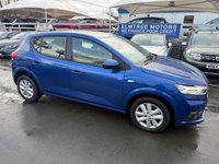 USED 2021 71 DACIA SANDERO 1.0 Petrol (TCE), Comfort Edition, Hatchback, 5 Door, Manual, Euro 6. FULL 12 MONTH MOT WITH EVERY CAR