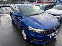USED 2021 71 DACIA SANDERO 1.0 Petrol (TCE), Comfort Edition, Hatchback, 5 Door, Manual, Euro 6. FULL 12 MONTH MOT WITH EVERY CAR