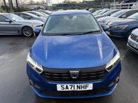USED 2021 71 DACIA SANDERO 1.0 Petrol (TCE), Comfort Edition, Hatchback, 5 Door, Manual, Euro 6. FULL 12 MONTH MOT WITH EVERY CAR