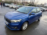 USED 2021 71 DACIA SANDERO 1.0 Petrol (TCE), Comfort Edition, Hatchback, 5 Door, Manual, Euro 6. FULL 12 MONTH MOT WITH EVERY CAR