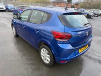 USED 2021 71 DACIA SANDERO 1.0 Petrol (TCE), Comfort Edition, Hatchback, 5 Door, Manual, Euro 6. FULL 12 MONTH MOT WITH EVERY CAR