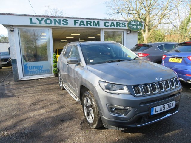 2019 19 Jeep Compass 1.4T MultiAirII Limited SUV 5dr Petrol Automatic 4 Wheel Drive Euro 6 (s/s) (170 ps)