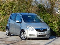 USED 2009 09 VAUXHALL AGILA 1.2 16V Design MPV 5dr Petrol Manual Euro 4 (85 ps) SERVICE HISTORY, NEW MOT, LOW MILEAGE