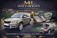 USED 2016 66 SKODA YETI 1.2 TSI SE L Outdoor 5dr Petrol DSG Euro 6 (s/s) (110 ps) Great Spec, FSH, Pan Roof, 65MPG+, ULEZ