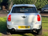 USED 2012 61 MINI COUNTRYMAN 1.6 Cooper S SUV 5dr Petrol Manual ALL4 Euro 5 (s/s) (184 ps) *Chili, Media, 18's*
