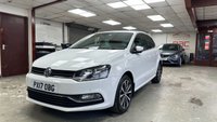 USED 2017 17 VOLKSWAGEN POLO 1.2 TSI BlueMotion Tech Match Edition Hatchback 5dr Petrol Manual Euro 6 (s/s) (90 ps) | RAC APPROVED | TIMING BELT DONE