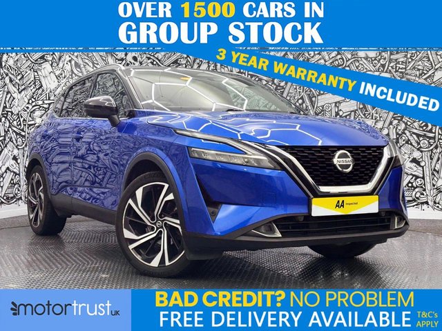 View our Nissan Qashqai 1.3 DIG-T MHEV Tekna+ SUV 5dr Petrol Hybrid XTRON Euro 6 (s/s) (158 ps)