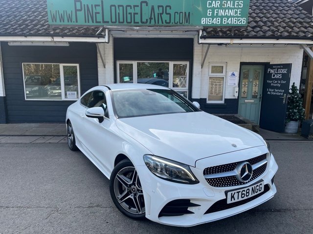 View our Mercedes-Benz C-Class 1.5 C200 MHEV AMG Line (Premium) Coupe 2dr Petrol G-Tronic+ Euro 6 (s/s) (198 ps)
