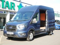 USED 2023 23 FORD TRANSIT 350 RWD 2.0 EBL 170 BHP L3 LONG H3 X-HIGH LIMITED SAT NAV | TOW PACK | CAMERA | HIGH ROOF