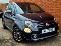 USED 2017 17 FIAT 500 1.2 S Hatchback 3dr Petrol Manual Euro 6 (s/s) (69 bhp) 1 LADY OWNER - FULL HISTORY