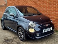 USED 2017 17 FIAT 500 1.2 S Hatchback 3dr Petrol Manual Euro 6 (s/s) (69 bhp) 1 LADY OWNER - FULL HISTORY