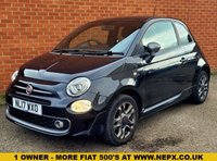 USED 2017 17 FIAT 500 1.2 S Hatchback 3dr Petrol Manual Euro 6 (s/s) (69 bhp) 1 LADY OWNER - FULL HISTORY