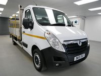 USED 2019 19 VAUXHALL MOVANO 2.3 CDTI 130 BHP L3 LONG RWD DROPSIDE ( TAIL-LIFT ) AIR CON | RWD | DROPSIDE | TAIL-LIFT