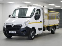 USED 2019 19 VAUXHALL MOVANO 2.3 CDTI 130 BHP L3 LONG RWD DROPSIDE ( TAIL-LIFT ) AIR CON | RWD | DROPSIDE | TAIL-LIFT