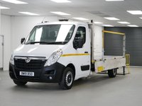 USED 2019 19 VAUXHALL MOVANO 2.3 CDTI 130 BHP L3 LONG RWD DROPSIDE ( TAIL-LIFT ) AIR CON | RWD | DROPSIDE | TAIL-LIFT