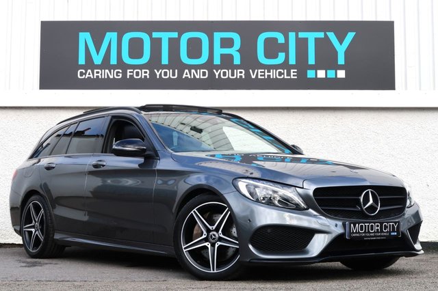 2018 MERCEDES-BENZ C-CLASS 2.1 C250d AMG Line (Premium Plus) Estate 5dr Diesel G-Tronic+ Euro 6 (s/s) (204 ps)