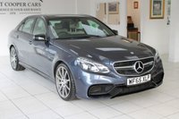 USED 2015 65 MERCEDES-BENZ E-CLASS 5.5 E63 V8 BiTurbo AMG Saloon 4dr Petrol SpdS MCT Euro 6 (s/s) (557 ps) 