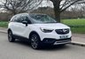 USED 2020 70 VAUXHALL CROSSLAND X 1.2 Turbo GPF Elite SUV 5dr Petrol Manual Euro 6 (s/s) (130 ps) SUMMIT WHITE, 17 INCH ALLOYS