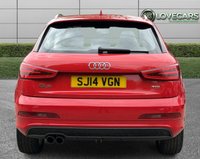 USED 2014 14 AUDI Q3 2.0 TDI S line SUV 5dr Diesel Manual Euro 5 (s/s) (140 ps) LONG MOT AND GOOD SERVICE HISTORY, HPI CLEAR, 2 KEYS, HALF LEATHER SPORTS SEATS, CLIMATE CONTROL,DAB RADIO, ALLOY WHEELS, ELECTRIC WINDOWS, CD PLAYER