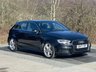 USED 2017 17 AUDI A3 1.6 TDI S line Sportback 5dr Diesel Manual Euro 6 (s/s) (110 ps) SAT NAV BLUETOOTH AUDIO DAB