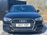USED 2017 17 AUDI A3 1.6 TDI S line Sportback 5dr Diesel Manual Euro 6 (s/s) (110 ps) SAT NAV BLUETOOTH AUDIO DAB