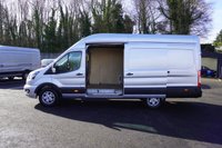 USED 2024 24 FORD TRANSIT 350 2.0 350 EcoBlue MHEV Limited Panel Van 5dr Diesel Manual RWD L4 H3 Euro 6 (s/s) (130 ps) L4 / H3, Moondust Silver, Full history