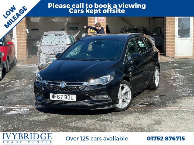 2017 VAUXHALL ASTRA 1.4i Turbo SRi Sports Tourer 5dr Petrol Auto Euro 6 (s/s) (150 ps)