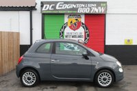 USED 2018 18 FIAT 500 1.2 Pop Star Hatchback 3dr Petrol Dualogic Euro 6 (s/s) (69 bhp) ONLY 33,000 MILES--FINISHED IN TECH HOUSE GREY