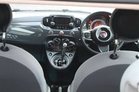 USED 2018 18 FIAT 500 1.2 Pop Star Hatchback 3dr Petrol Dualogic Euro 6 (s/s) (69 bhp) ONLY 33,000 MILES--FINISHED IN TECH HOUSE GREY
