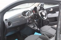 USED 2018 18 FIAT 500 1.2 Pop Star Hatchback 3dr Petrol Dualogic Euro 6 (s/s) (69 bhp) ONLY 33,000 MILES--FINISHED IN TECH HOUSE GREY