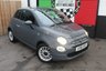 USED 2018 18 FIAT 500 1.2 Pop Star Hatchback 3dr Petrol Dualogic Euro 6 (s/s) (69 bhp) ONLY 33,000 MILES--FINISHED IN TECH HOUSE GREY