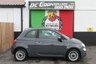 USED 2018 18 FIAT 500 1.2 Pop Star Hatchback 3dr Petrol Dualogic Euro 6 (s/s) (69 bhp) ONLY 33,000 MILES--FINISHED IN TECH HOUSE GREY