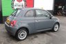 USED 2018 18 FIAT 500 1.2 Pop Star Hatchback 3dr Petrol Dualogic Euro 6 (s/s) (69 bhp) ONLY 33,000 MILES--FINISHED IN TECH HOUSE GREY