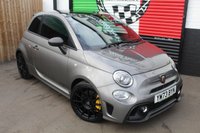 USED 2023 73 ABARTH 695 1.4 T-Jet Competizione Hatchback 3dr Petrol Auto Euro 6 (180 bhp) RECORD GREY BLACK ROOF--HiFi By Beats---YELLOW CALIPERS