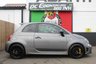 USED 2023 73 ABARTH 695 1.4 T-Jet Competizione Hatchback 3dr Petrol Auto Euro 6 (180 bhp) RECORD GREY BLACK ROOF--HiFi By Beats---YELLOW CALIPERS