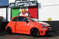 USED 2023 73 ABARTH 695 1.4 T-Jet Competizione Hatchback 3dr Petrol Auto Euro 6 (180 bhp) RACING ORANGE--SAVRAPPOSTO EXHAUST--HiFi By Beats