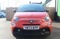 USED 2023 73 ABARTH 695 1.4 T-Jet Competizione Hatchback 3dr Petrol Auto Euro 6 (180 bhp) RACING ORANGE--SAVRAPPOSTO EXHAUST--HiFi By Beats