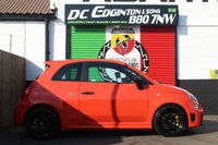 USED 2023 73 ABARTH 695 1.4 T-Jet Competizione Hatchback 3dr Petrol Auto Euro 6 (180 bhp) RACING ORANGE--SAVRAPPOSTO EXHAUST--HiFi By Beats